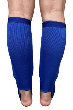 Top Glory Kick Boks Muay Thai MMA Elastik Kaval Koruyucu Mavi