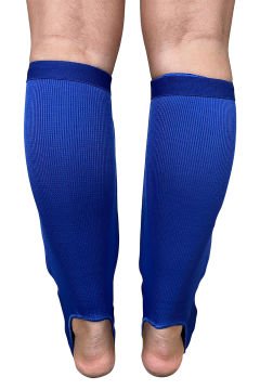 Top Glory Kick Boks Muay Thai MMA Elastik Kaval Koruyucu Mavi