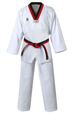 TOP GLORY Fitilli Pum Yaka Taekwondo Elbisesi Dobok